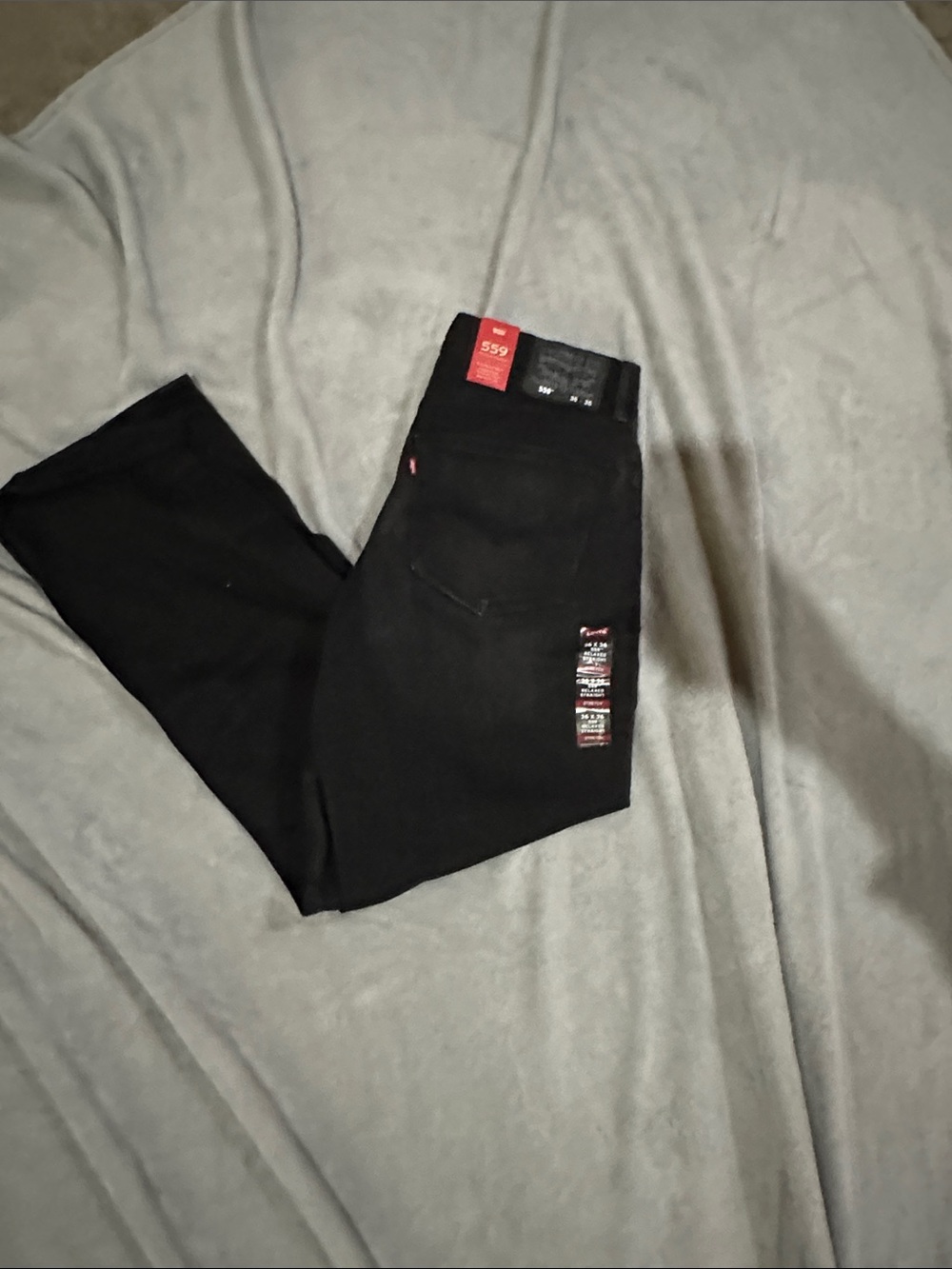 Levi's 559 Men’s Slim Straight Jeans in Black
